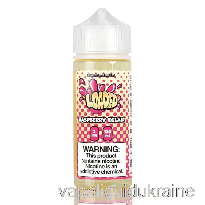 Vape Liquid Ukraine RASPBERRY ECLAIR - Loaded E-Liquid - Ruthless Vapors - 120mL 0mg